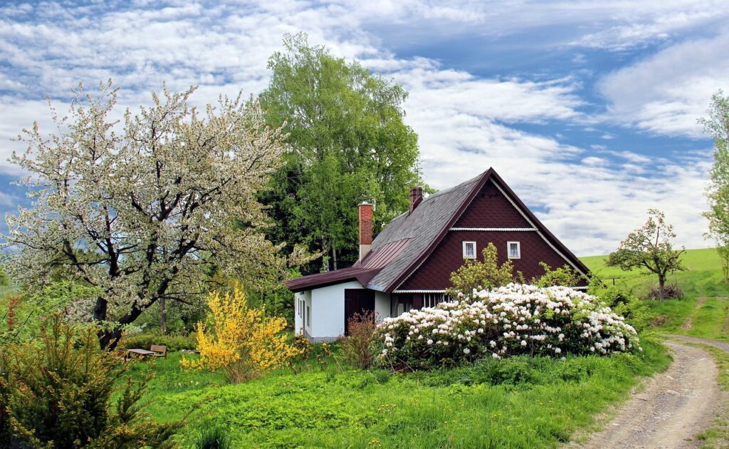 cottage, trees, path-2955582.jpg